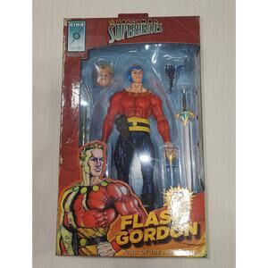 The original superheroes Flash gordon figure NECA figure